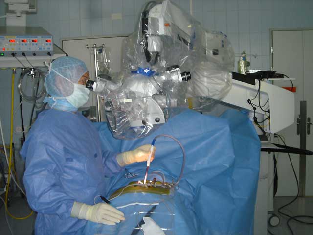 Mikroskopische Operation